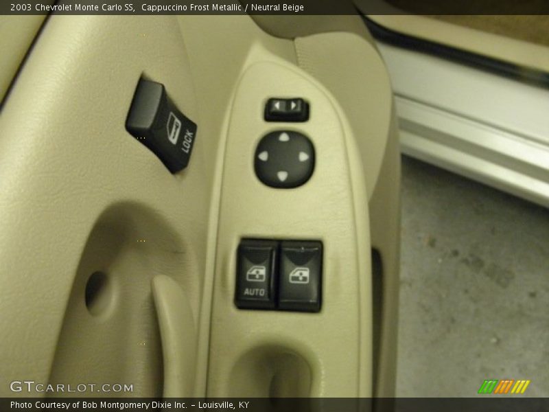 Cappuccino Frost Metallic / Neutral Beige 2003 Chevrolet Monte Carlo SS