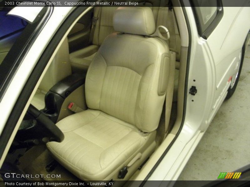 Cappuccino Frost Metallic / Neutral Beige 2003 Chevrolet Monte Carlo SS