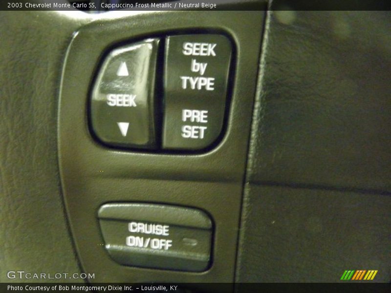 Cappuccino Frost Metallic / Neutral Beige 2003 Chevrolet Monte Carlo SS