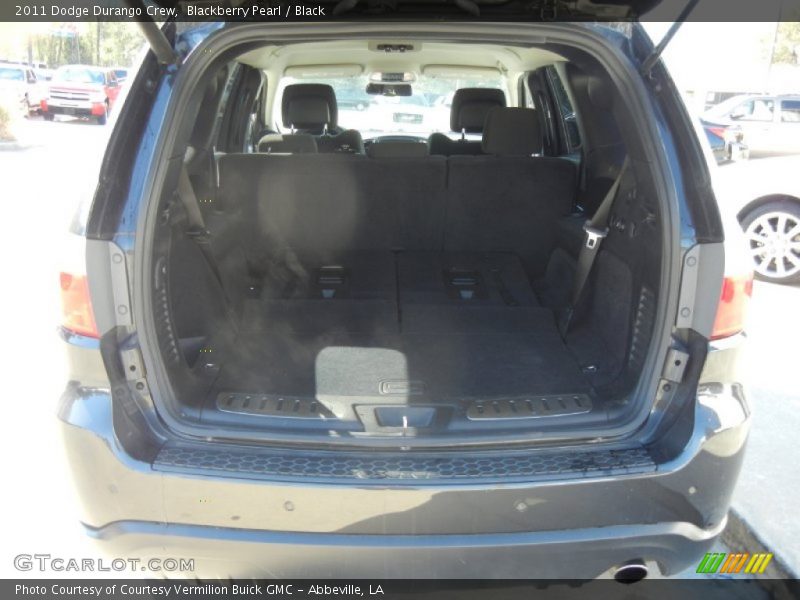 Blackberry Pearl / Black 2011 Dodge Durango Crew