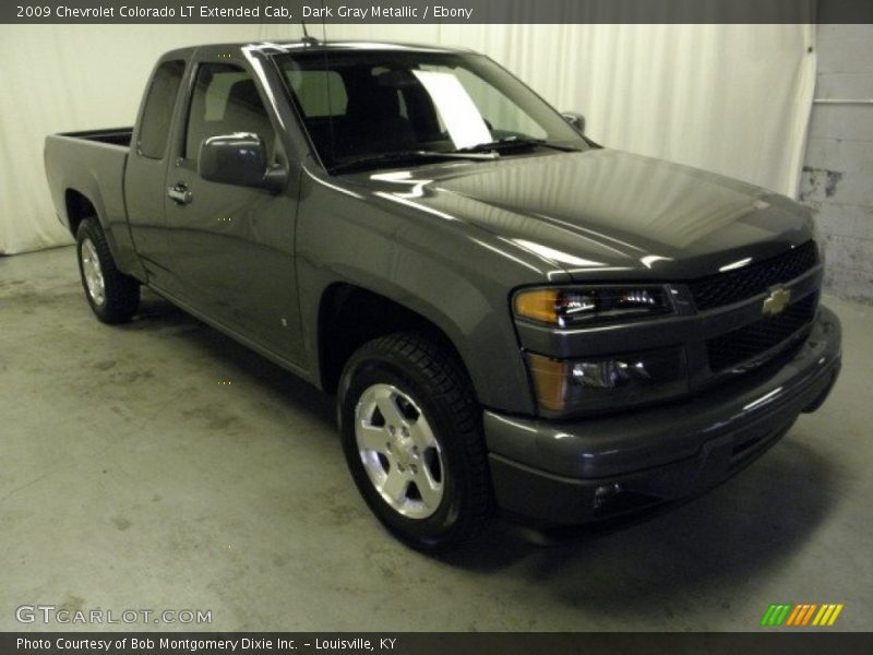 Dark Gray Metallic / Ebony 2009 Chevrolet Colorado LT Extended Cab