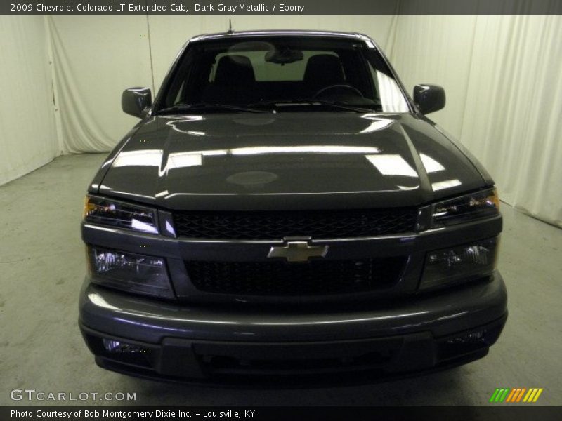 Dark Gray Metallic / Ebony 2009 Chevrolet Colorado LT Extended Cab