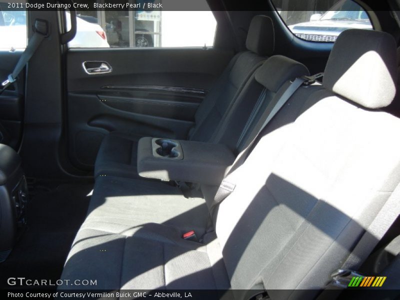 Blackberry Pearl / Black 2011 Dodge Durango Crew