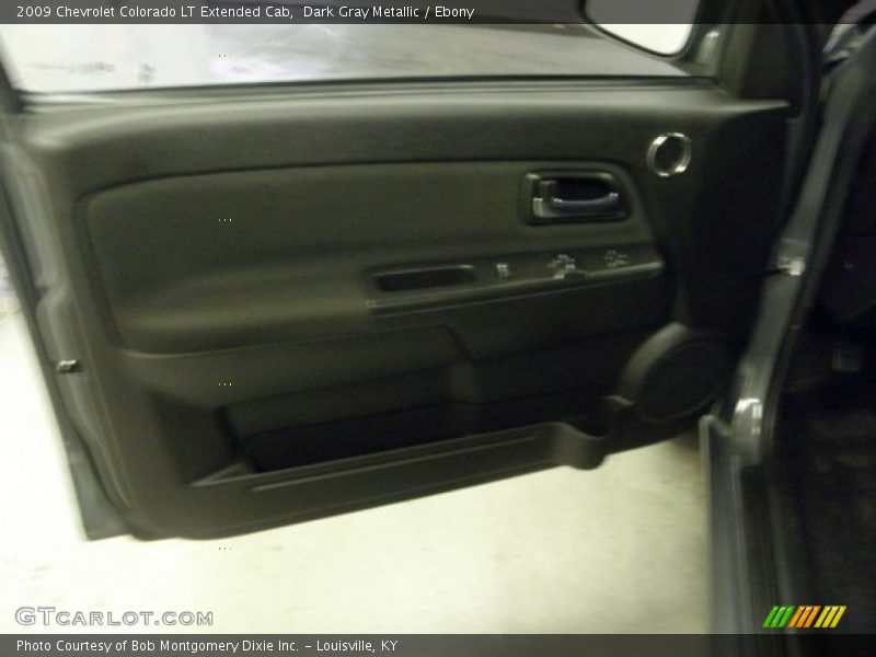 Dark Gray Metallic / Ebony 2009 Chevrolet Colorado LT Extended Cab