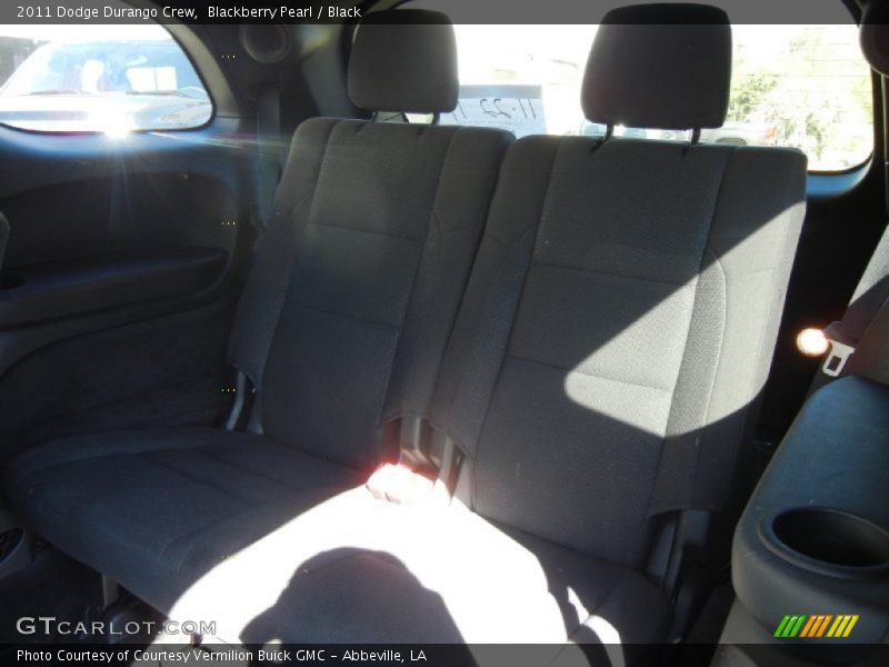 Blackberry Pearl / Black 2011 Dodge Durango Crew