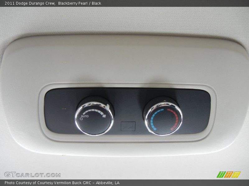 Blackberry Pearl / Black 2011 Dodge Durango Crew