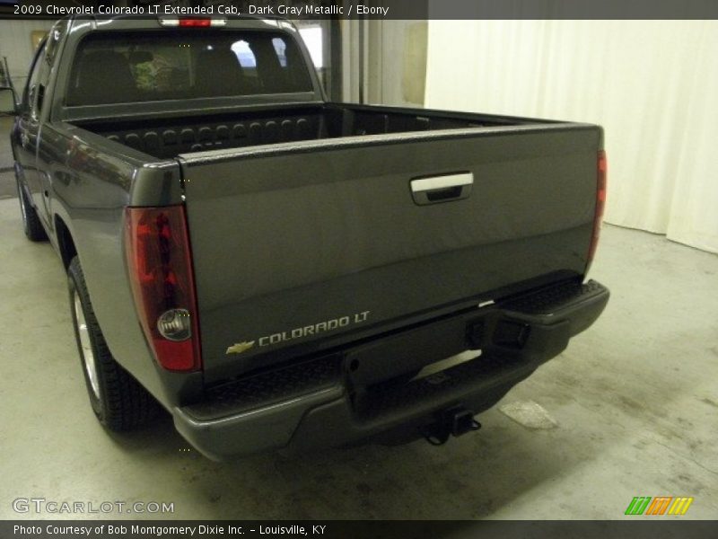 Dark Gray Metallic / Ebony 2009 Chevrolet Colorado LT Extended Cab