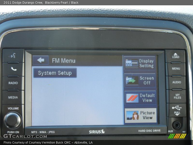 Blackberry Pearl / Black 2011 Dodge Durango Crew