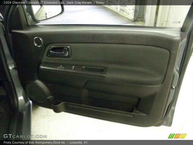 Dark Gray Metallic / Ebony 2009 Chevrolet Colorado LT Extended Cab