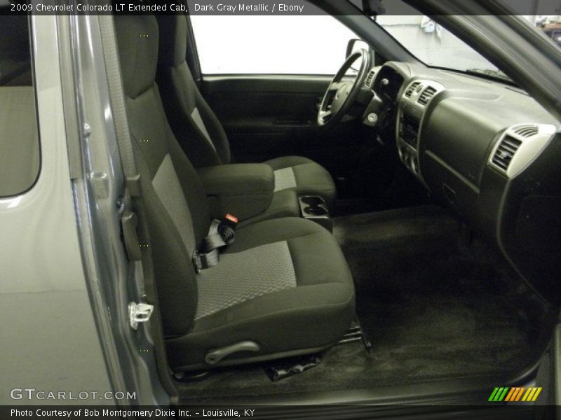 Dark Gray Metallic / Ebony 2009 Chevrolet Colorado LT Extended Cab