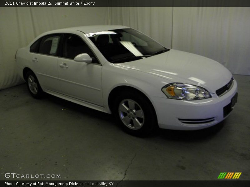 Summit White / Ebony 2011 Chevrolet Impala LS