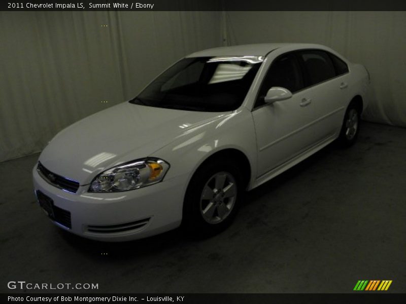 Summit White / Ebony 2011 Chevrolet Impala LS