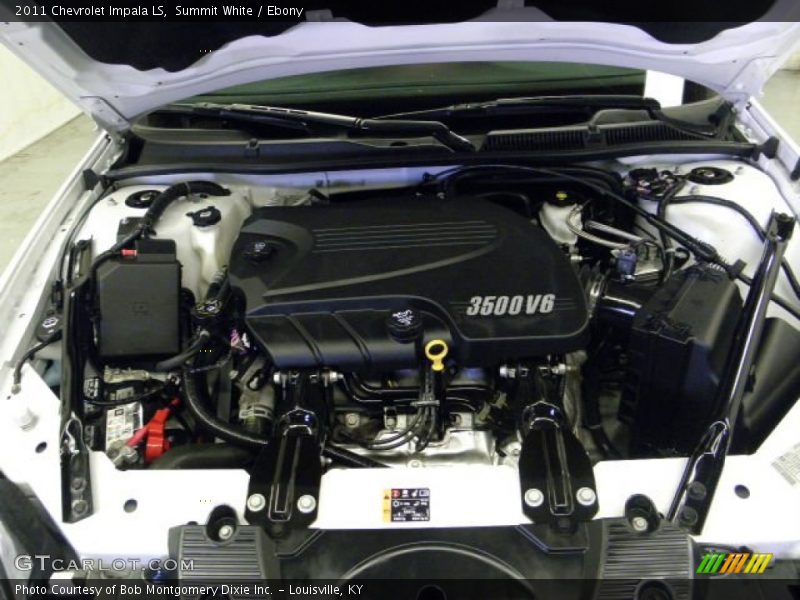 Summit White / Ebony 2011 Chevrolet Impala LS