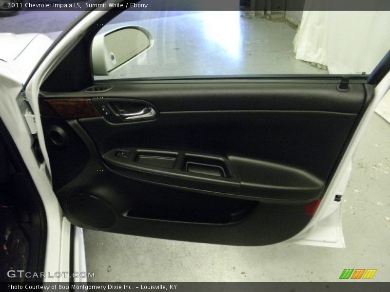 Summit White / Ebony 2011 Chevrolet Impala LS