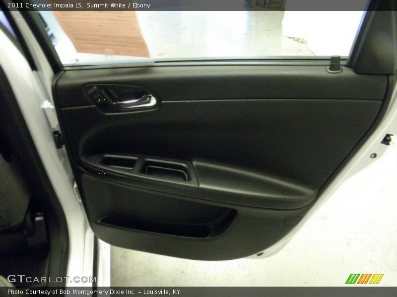 Summit White / Ebony 2011 Chevrolet Impala LS