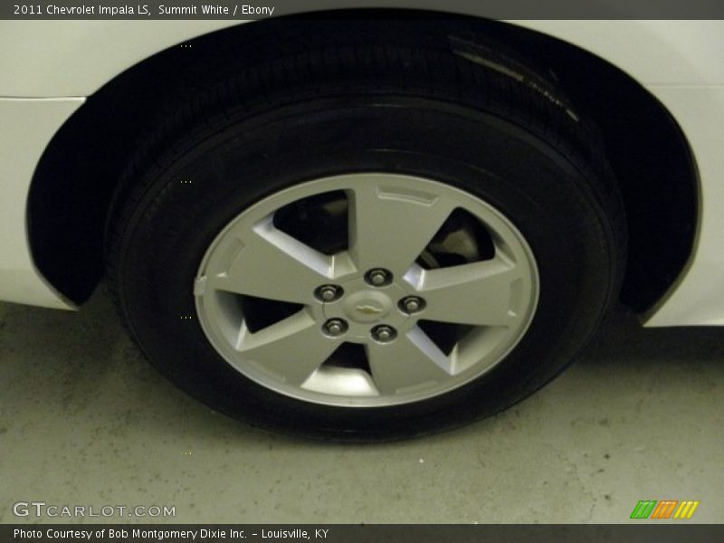 Summit White / Ebony 2011 Chevrolet Impala LS