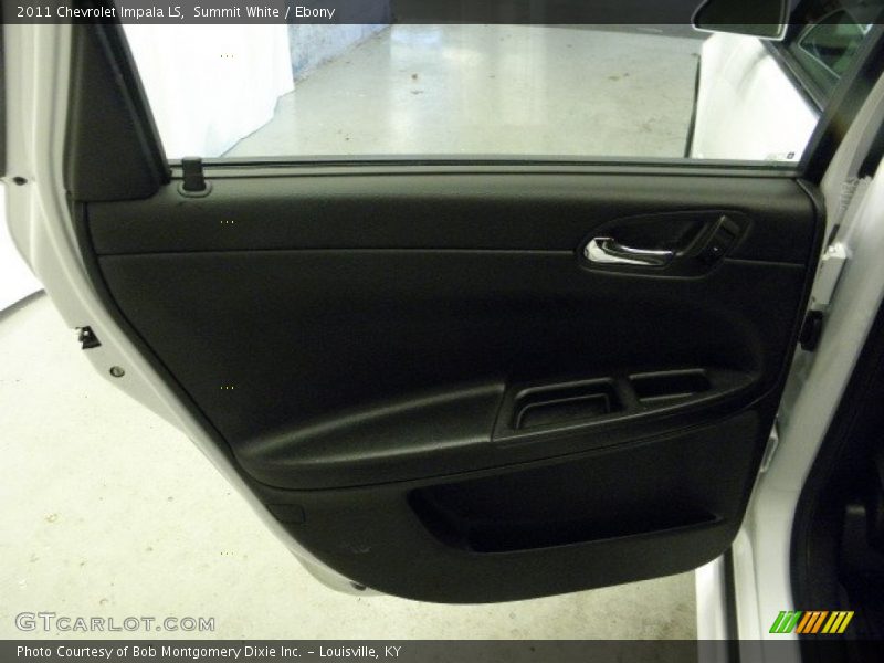 Summit White / Ebony 2011 Chevrolet Impala LS