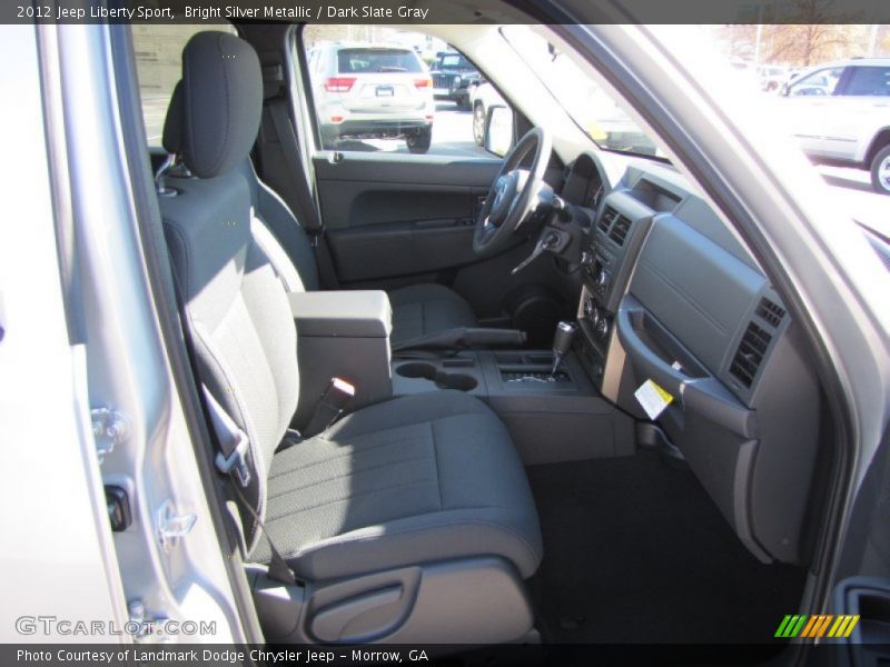 Bright Silver Metallic / Dark Slate Gray 2012 Jeep Liberty Sport