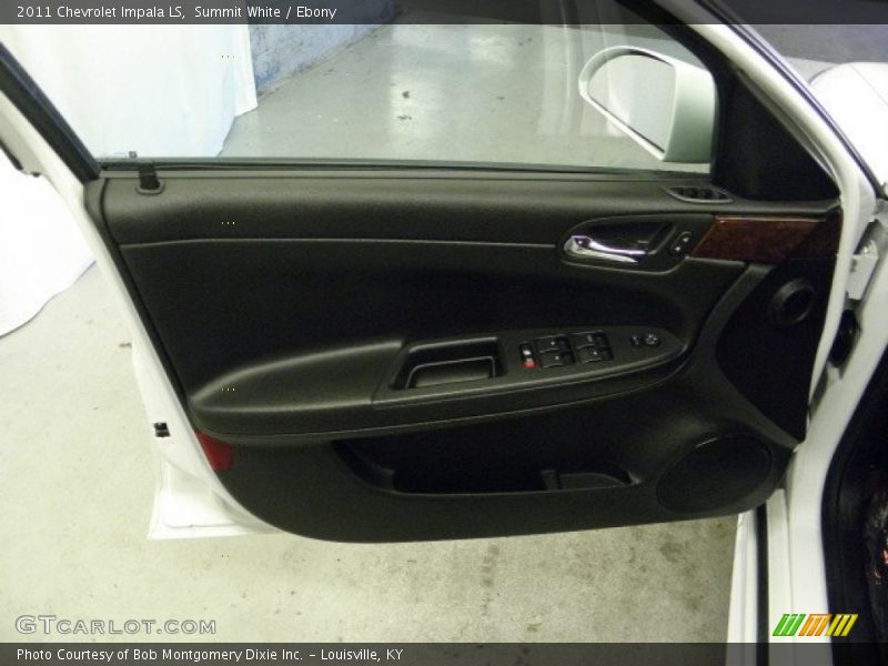 Summit White / Ebony 2011 Chevrolet Impala LS