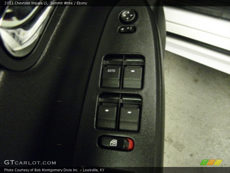 Summit White / Ebony 2011 Chevrolet Impala LS
