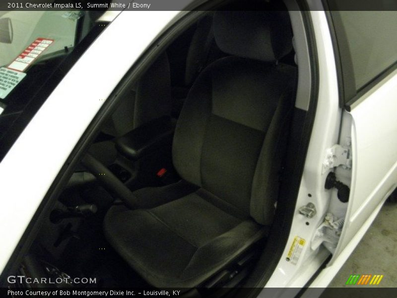 Summit White / Ebony 2011 Chevrolet Impala LS