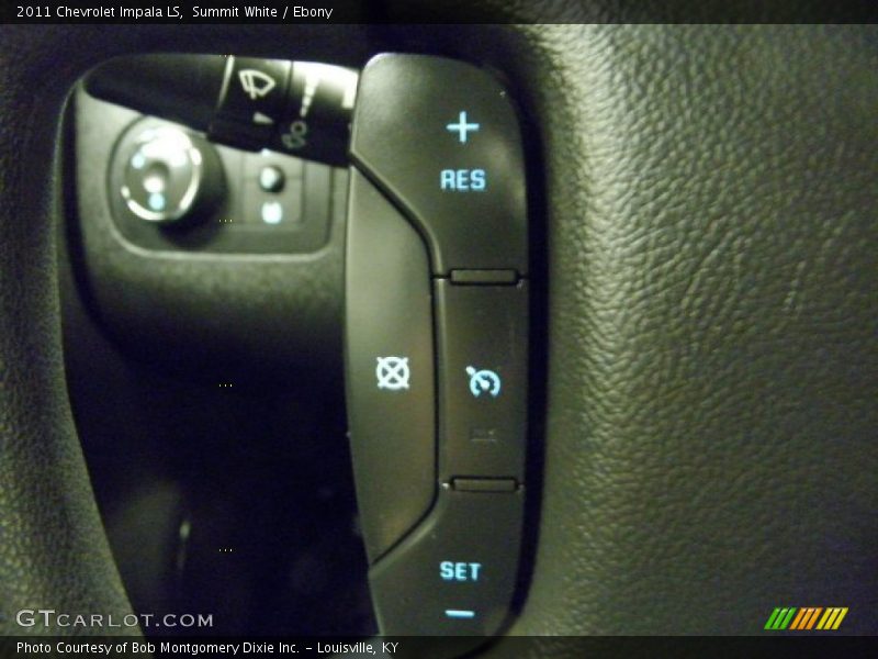 Summit White / Ebony 2011 Chevrolet Impala LS