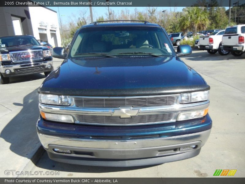Bermuda Blue Metallic / Gray/Dark Charcoal 2005 Chevrolet Tahoe LT