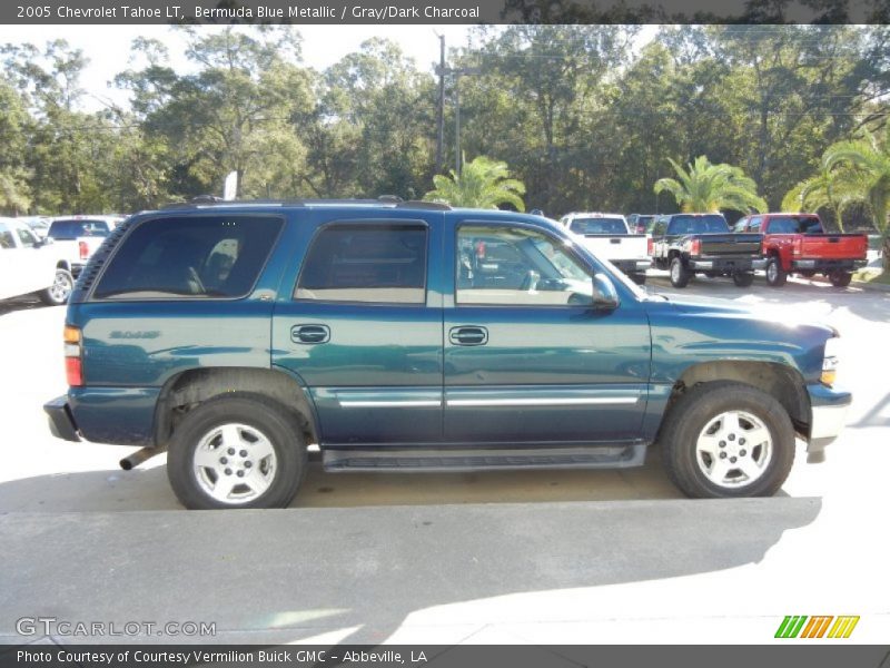 Bermuda Blue Metallic / Gray/Dark Charcoal 2005 Chevrolet Tahoe LT