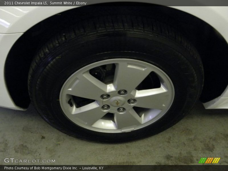 Summit White / Ebony 2011 Chevrolet Impala LS