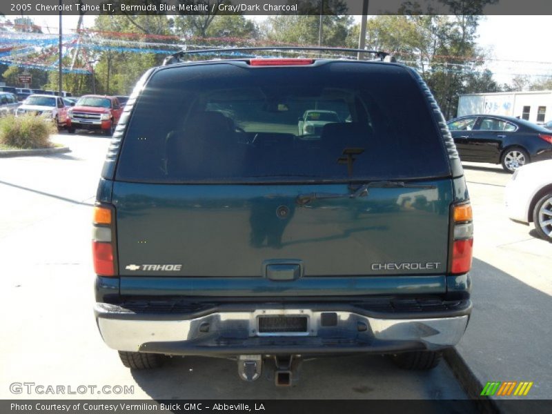 Bermuda Blue Metallic / Gray/Dark Charcoal 2005 Chevrolet Tahoe LT
