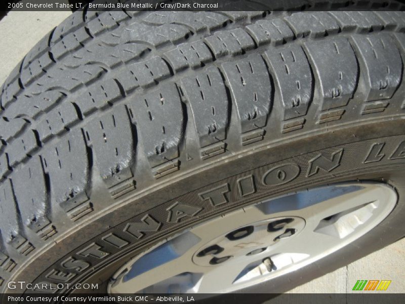 Bermuda Blue Metallic / Gray/Dark Charcoal 2005 Chevrolet Tahoe LT