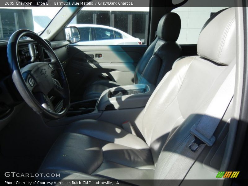 Bermuda Blue Metallic / Gray/Dark Charcoal 2005 Chevrolet Tahoe LT