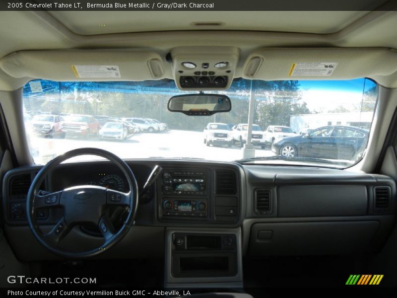 Bermuda Blue Metallic / Gray/Dark Charcoal 2005 Chevrolet Tahoe LT