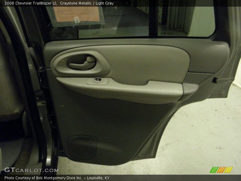 Graystone Metallic / Light Gray 2008 Chevrolet TrailBlazer LS