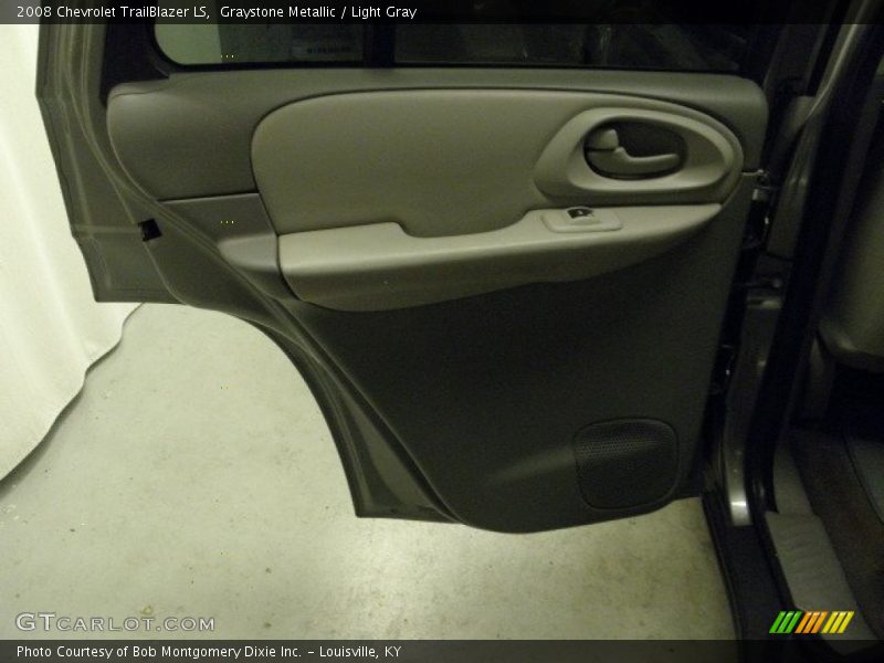 Graystone Metallic / Light Gray 2008 Chevrolet TrailBlazer LS