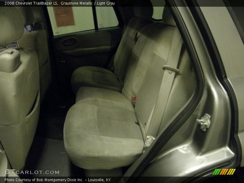 Graystone Metallic / Light Gray 2008 Chevrolet TrailBlazer LS