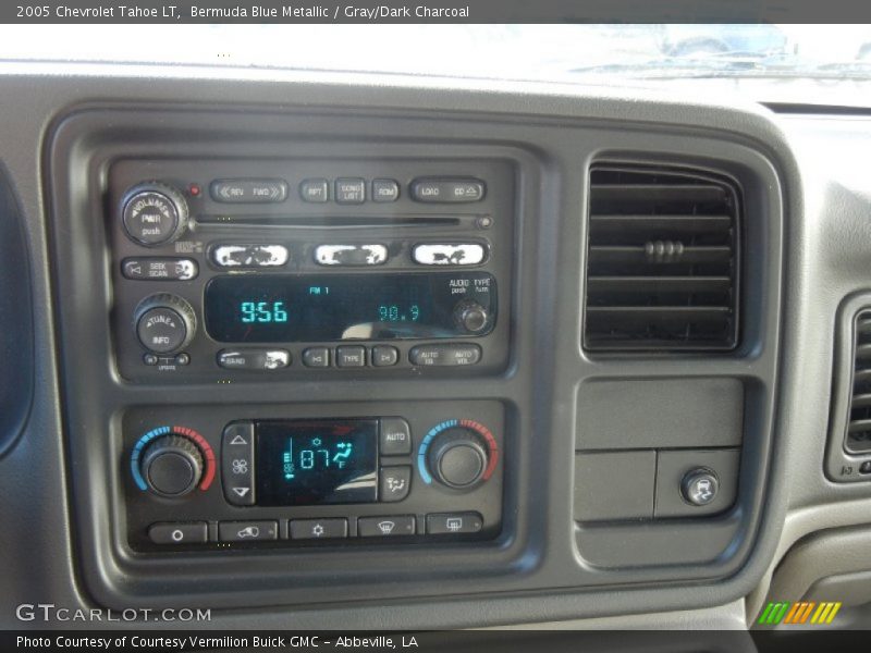 Bermuda Blue Metallic / Gray/Dark Charcoal 2005 Chevrolet Tahoe LT