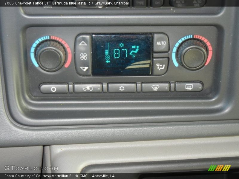 Bermuda Blue Metallic / Gray/Dark Charcoal 2005 Chevrolet Tahoe LT