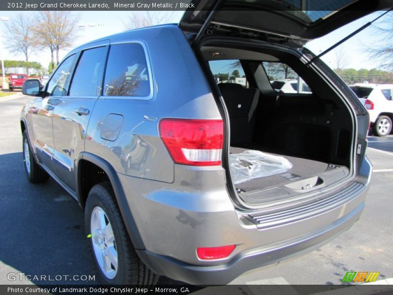 Mineral Gray Metallic / Black 2012 Jeep Grand Cherokee Laredo