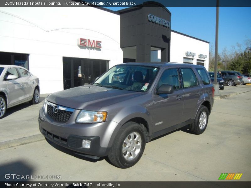 Tungsten Gray Metallic / Charcoal Black 2008 Mazda Tribute i Touring