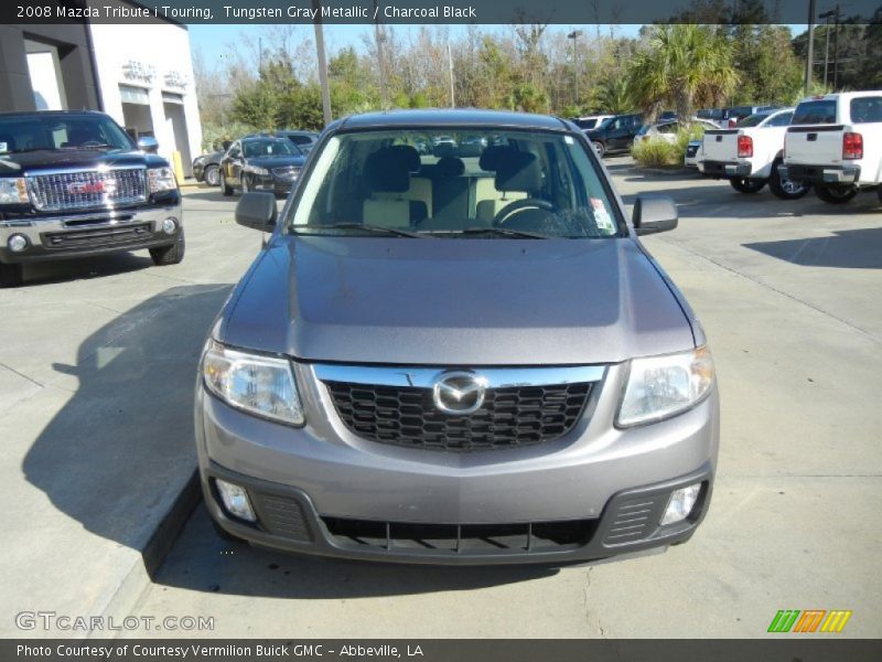 Tungsten Gray Metallic / Charcoal Black 2008 Mazda Tribute i Touring