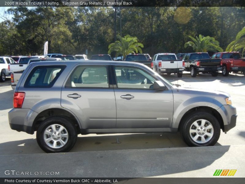 Tungsten Gray Metallic / Charcoal Black 2008 Mazda Tribute i Touring