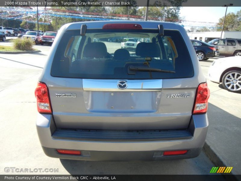 Tungsten Gray Metallic / Charcoal Black 2008 Mazda Tribute i Touring