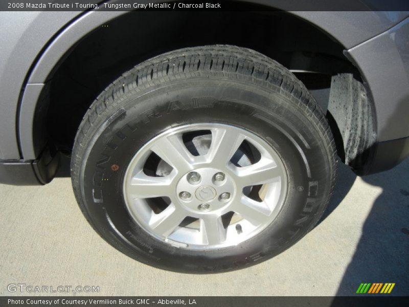 Tungsten Gray Metallic / Charcoal Black 2008 Mazda Tribute i Touring