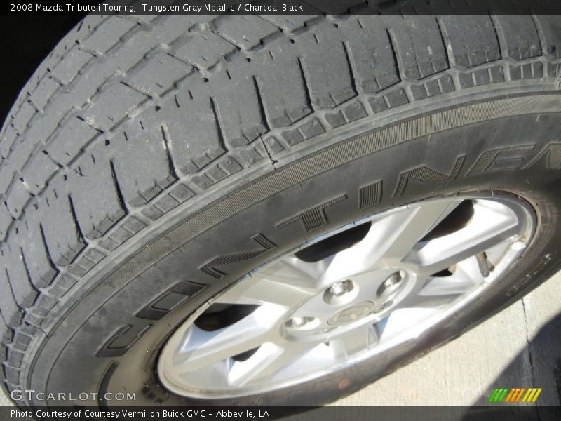 Tungsten Gray Metallic / Charcoal Black 2008 Mazda Tribute i Touring