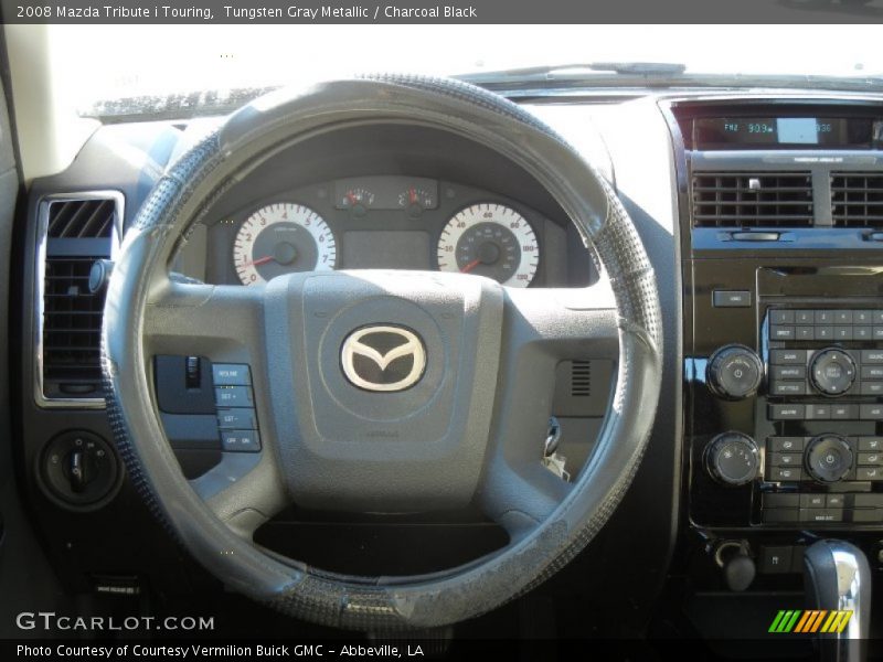 Tungsten Gray Metallic / Charcoal Black 2008 Mazda Tribute i Touring