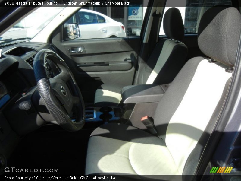 Tungsten Gray Metallic / Charcoal Black 2008 Mazda Tribute i Touring