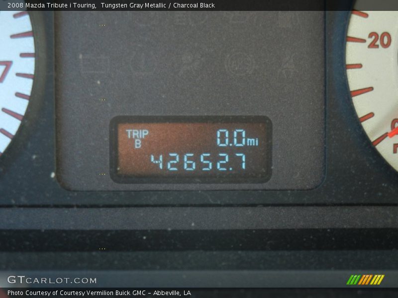 Tungsten Gray Metallic / Charcoal Black 2008 Mazda Tribute i Touring