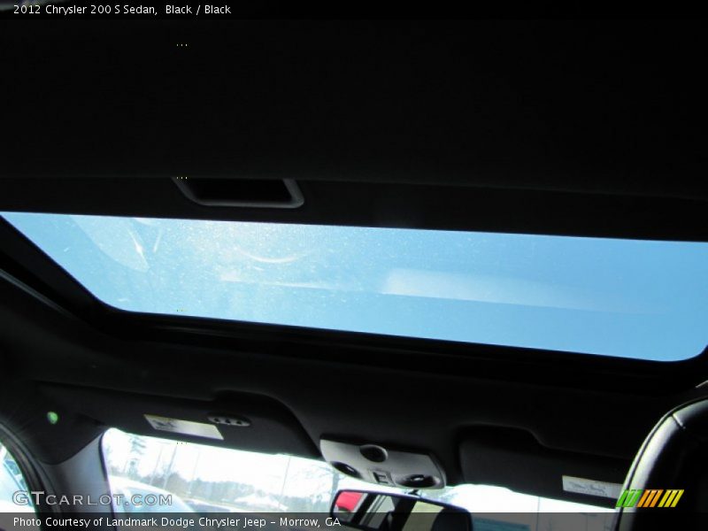 Black / Black 2012 Chrysler 200 S Sedan