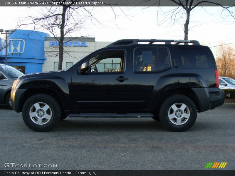 Super Black / Desert/Graphite 2006 Nissan Xterra S 4x4
